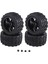 12MM Hex 1/10 Rc Kamyon Tekerlekleri ve Lastikleri 2WD Vxl Redcat Için, A (Yurt Dışından) 2