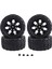 12MM Hex 1/10 Rc Kamyon Tekerlekleri ve Lastikleri 2WD Vxl Redcat Için, A (Yurt Dışından) 3