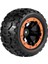 4 Adet 80 mm Kauçuk Lastik Tekerlek 144001 144010 124019 12428 Hbx 16889 SG1601 Rc Araba Yükseltme Parçaları,1 (Yurt Dışından) 2