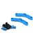 Rc Araba Yükseltme Wave Box Itme Çubuğu Braket Takımı 54651 TT02 Type-S Aksesuarları Mavi (Yurt Dışından) 1