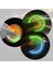 Fidget Spinner, 2 Paket LED Işık Up Fidget Oyuncakları Kristal Parmak Oyuncak El Fidget Spinners-Sıkıntıyı Azaltmak Için Çocuklar Dehb, Anksiyete (Mavi ve Beyaz) (Yurt Dışından) 2