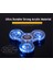 Fidget Spinner, 2 Paket LED Işık Up Fidget Oyuncakları Kristal Parmak Oyuncak El Fidget Spinners-Sıkıntıyı Azaltmak Için Çocuklar Dehb, Anksiyete (Mavi ve Beyaz) (Yurt Dışından) 3