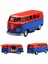 1/36 Volkswagen T1 Samba Otobüs Çocuk Oyuncağı Rmz City Classic (Yurt Dışından) 1