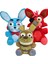 7 Inç Fnaf Peluş Set - Korsan Foxy ve Bonnie - Çocuklar Için Doldurulmuş Hayvan Peluş Oyuncaklar (Yurt Dışından) 1