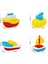 4 Pcs Çocuk Banyo Oyuncakları Bebek Karikatür Banyo Bebek Tekne Banyo Oyuncak (Yurt Dışından) 4