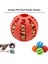 Köpek Topu Oyuncak Interaktif Elastik Köpek Çiğneme Oyuncağı Diş Temizleme Lastiği 7cm (Yurt Dışından) 4