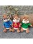 25 cm Film Oyuncak Alvin ve Sincap Theodore Peluş Sincap Sevimli Sincap Karikatür Doldurulmuş Hayvan (Yurt Dışından) 5