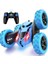 Uzaktan Kumandalı Araba, Rc Arabalar Dublör Araba Oyuncak, 4WD 2.4ghz Çift Taraflı 360° Dönen Farlı Rc Araba, Erkekler/kızlar Için Çocuk Noel Oyuncak Arabaları (Yeşil) (Mavi) (Yurt Dışından) 1