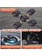 Işık ve Müzikli Hareket Algılamalı Rc Dublör Araba, 2.4ghz Drift Dublör Uzaktan Kumandalı Arabalar, 6WD Çift Taraflı 360° Dönen Dönüşüm Off Road Rc Dublör Araba, 6-12 Yaşındaki Erk (Yurt Dışından) 5