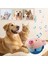 Peluş Otomatik Zıplayan Oyuncak Anti-Isırma Müzik Titreşim Zıplayan Top Kediler ve Köpekler Için Evcil Hayvanlar (Yurt Dışından) 4