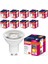 LED Value PAR16 4.5W GU10 3000K Sıcak Beyaz Ampul 10 Adet 1