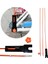 2 Set Bisiklet Güvenlik Bayrağı, Fiberglas Direk Montaj Braketi, Ayarlanabilir Uzunluk, Açık Hava Oyun Alanı (Yurt Dışından) 4