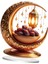 Eid Mubarak Lambası Cafe Oturma Odası Başucu A Için Ramazan Ay Işığı (Yurt Dışından) 4