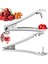 2 Adet 2 Adet Kiraz Pitter Araçları Gıda Sınıfı Yeniden Kullanılabilir Ergonomik Sap Paslanmaz Paslanmaz Çelik Meyve Çukur Sökücü Kiraz Oyma Makinesi Mutfak (Yurt Dışından) 3