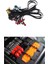 10 Adet Rc Araba Çatı Bagaj Rafı Halat Süslemeleri Askı 1/10 Rc Paletli Araba Eksenel SCX10 Traxxas Trx4 RC4WD D90 CC01,2 (Yurt Dışından) 2