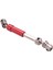 Metal Arka Tahrik Mili Cvd Wltoys 12428 12423 1/12 Rc Araba Paletli Kısa Kulvar Kamyon Yükseltme Hop-Up Parçaları, Kırmızı (Yurt Dışından) 3