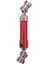 Metal Arka Tahrik Mili Cvd Wltoys 12428 12423 1/12 Rc Araba Paletli Kısa Kulvar Kamyon Yükseltme Hop-Up Parçaları, Kırmızı (Yurt Dışından) 5