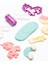 Doğal Oyun Hamuru Unicorn Dream Set 4*150GR, Kalıp, Damga Roller, Ahşap Mini Merdane 3