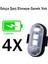 4'lü Uzaktan Kumandalı Çakar Led/şarjlı Mini LED Işık/drone Işığı/anti Çarpışma Uyarı Işığı 4