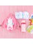 Unicorn Sırt Çantası Kızlar Için Çocuklar Sırt Çantası Peluş Tek Boynuzlu At Oyuncak Çocuklar Için Hediyeler Bebek Peçeteler Aperatif Kitap Çantası Beyaz 9 Inç1 (Yurt Dışından) 3