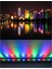 100 cm Wallwasher LED Bina Dış Duvar Aydınlatma Renkli Rgb Işık 5