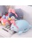 Mavi Deniz Aslanı Peluş Yastık Dolması Hayvan Snuggly Yastık Sevimli Peluş Oyuncak Snuggle Buddy Plushie Çocuklar Erkekler Kızlar Için Kawaii Yumuşak Sarılma Yastık 17.7in1 (Yurt Dışından) 2
