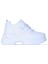 Mp 251-305ZN Beyaz Kalın Taban Kadın Sneaker Spor Ayakkabı 2