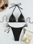 Metalik Bikini Takımı - Siyah 1