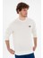 Erkek Krem Sweatshirt 50290777-VR071 3