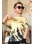 Erkek Çocuk More Than Yazı ve Eskitme Yazı Baskı Detaylı T-Shirt Sarı Eşofman Takım 3