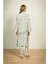 Naomi Beyaz Viscose Kimono 4