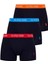 Erkek Lacivert 3'lü Boxer 1