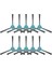 Atvel R80 Base Elektrikli Süpürge Aksesuarlarının Değiştirilmesi Için 10 Adet Vakum Yan Fırça Takımı (Yurt Dışından) 1