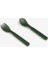 Bio-Based 2'li Çatal Kaşık Takımı ve Kutusu - Green/cream 1196953 2