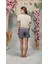 Kadın T-Shirt Pijama Takımı 25Y4074 2