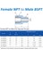 Npt(F)'den Bspt(M) Stiline 0,25 Inç x 0,25 Inç Dişi Bspt'den Erkek Npt Adaptör Dişi Npt'den Erkek Bsp Bağlayıcı Boru Bağlantısı Paslanmaz Çelik (Yurt Dışından) 1