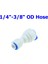 I Şekil 6,35-9,52 mm Stili Ters Osmoz Hızlı Bağlantı Hortum Bağlantı Tee Y Bağlantı Parçası 2 Yönlü Eşit Dirsek Düz Ro Su Plastik Fitting (Yurt Dışından) 1