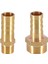 1L4BSP 10MM Diken Stili 1 Parça Brae Uygun mm Hortum Bağlantı Nipel Bsp Erkek Bağlayıcı Ortak Bakır Adaptörü (Yurt Dışından) 4
