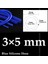 3X5MM Tarzı 100CM 100CM I.d 2~32MM Isıya Dayanıklı Mavi Silikon Hortum Esnek Silika Jel Boru Akvaryum Hava Pompası Gıda Sınıfı Bira Süt Yumuşak Boru (Yurt Dışından) 1