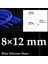 8X12MM Tarzı 100CM 100CM I.d 2~32MM Isıya Dayanıklı Mavi Silikon Hortum Esnek Silika Jel Boru Akvaryum Hava Pompası Gıda Sınıfı Bira Süt Yumuşak Boru (Yurt Dışından) 1