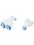 Pmg 6,35 Mm-9,52 mm Stili Ters Osmoz Hızlı Bağlantı Hortum Bağlantı Tee Y Bağlantı Parçası 2 Yönlü Eşit Dirsek Düz Ro Su Plastik Fitting (Yurt Dışından) 4