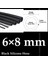 6X8MM Tarzı 100CM 100CM -60~200 Derece Isıya Dayanıklı I.d 2~16MM Siyah Esnek Silika Jel Boru Akvaryum Hava Pompası Yumuşak Kauçuk Silikon Hortum (Yurt Dışından) 1