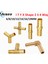 x 4 Yol (Çapraz) Stili 14 mm Diken 6mm Bakır Su Borusu Için Pirinç Barba Boru Bağlantı Parçası Düz Dirsek T Y x Şekilli Yol Bağlayıcı (Yurt Dışından) 2