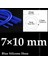 7X10MM Tarzı 100CM 100CM I.d 2~32MM Isıya Dayanıklı Mavi Silikon Hortum Esnek Silika Jel Boru Akvaryum Hava Pompası Gıda Sınıfı Bira Süt Yumuşak Boru (Yurt Dışından) 1