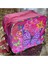 Relaxion Termoslu Pembe Kelebek Simli Desenli Kız Beslenme Çantası 20X25X10CM 3