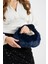 Puffpouch Mini Kol Çantası, Tavşan Tüyü Peluş Çanta, Kol Çantası 1