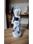 Vintage Porselen Kız Biblo & 18 cm 3