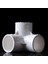 Mavi Stil 25MM Pvc 3 Yollu Dikme Metrik Yapışkan Kaynak Basınç Boru Bağlantısı Akvaryum Havuz Bahçe Kendin Yap Için (Yurt Dışından) 4