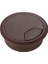 Kahve Rengi Stili 53 mm Masa Tel Delik Kapağı Abs Plastik Yuvarlak Kablo Kutusu Bilgisayar Iplik Delik Masa Hat Kapağı Dekoratif 8 Renk (Yurt Dışından) 1