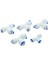 I Shape 6.35-6.35MM Stili Ters Osmoz Hızlı Bağlantı Hortum Bağlantı Tee Y Bağlantı Parçası 2 Yönlü Eşit Dirsek Düz Ro Su Plastik Fitting (Yurt Dışından) 3